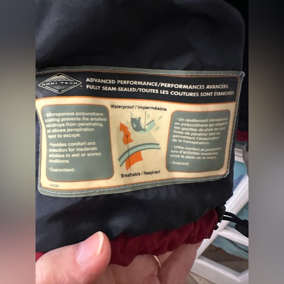 Columbia jacket omni tech unisex  medium white - Picture 13 of 16